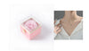 Fashion Acrylic Rotating Rose Jewelry Box