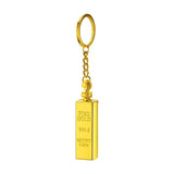 Personality Gold Bar Small Match All Metal Multi-functional Keychain