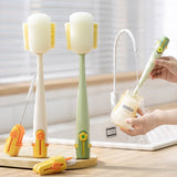 Multi-purpose Five-in-one Cup Washing Device Household Multifunctional Cup Brush Water Cup Insulation Cup Brush Milk Bottle Kitchen Gadgets