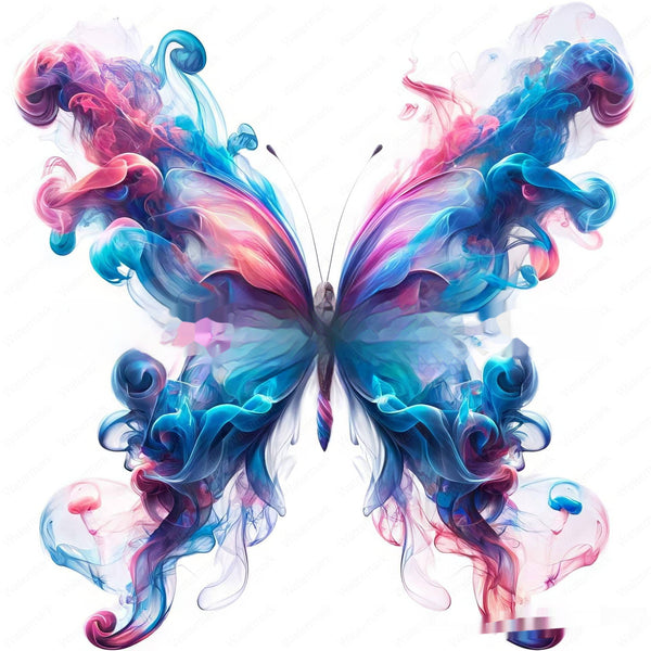 Butterfly Ethereal Smoke Butterfly Pendant Decoration