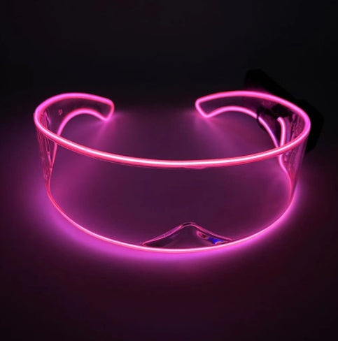 Bounce Glasses With Lights Glowing Funny Tech