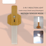 Smart Home Wooden Moving Body Induction Lamp